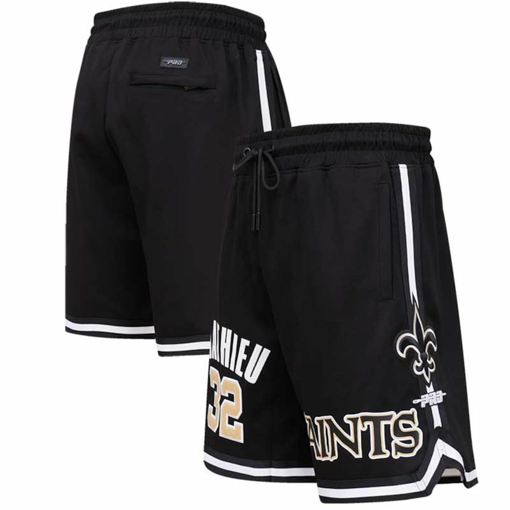 Tyrann Mathieu New Orleans Saints Pro Standard Player Name & Number Shorts - Black Shorts