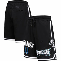 A.J. Brown Philadelphia Eagles Pro Standard Player Name & Number Shorts - Black Shorts