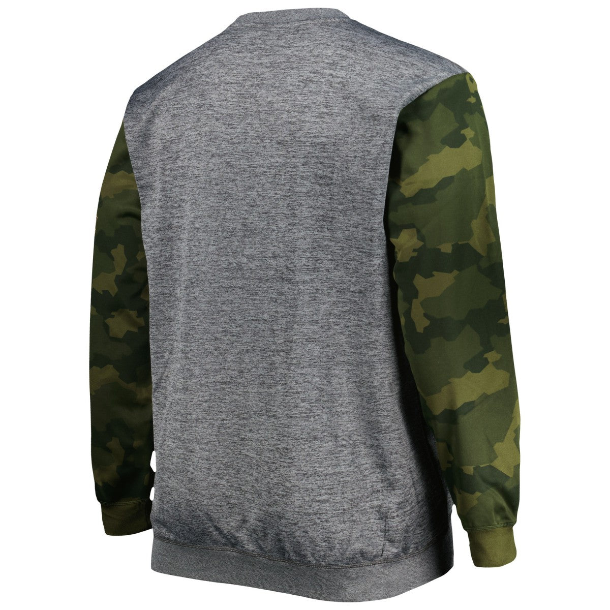 Los Angeles Lakers Big & Tall Camo Stitched Sweatshirt Heather Charcoal - Fanatics