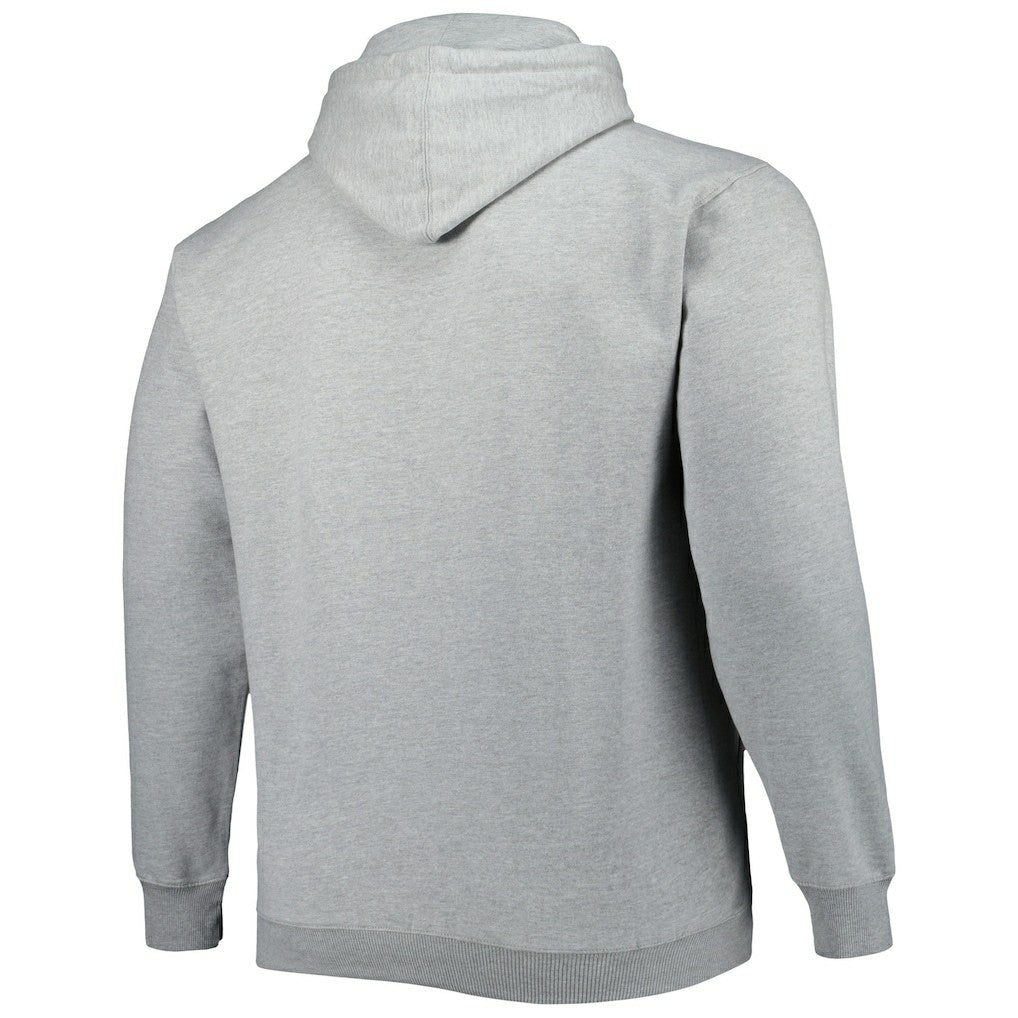 Atlanta Hawks Big & Tall Wordmark Pullover Hoodie Heather Gray - Fanatics outlet