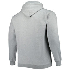 Atlanta Hawks Big & Tall Wordmark Pullover Hoodie Heather Gray - Fanatics outlet