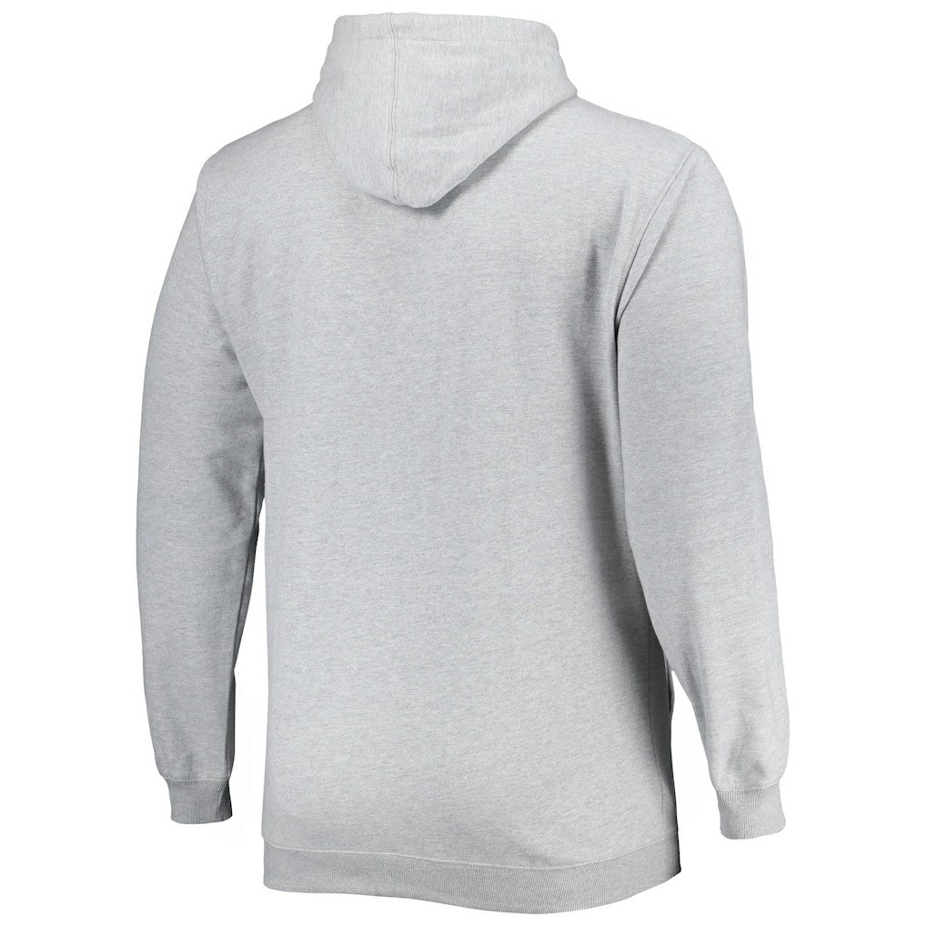 Golden State Warriors Big & Tall Wordmark Pullover Hoodie Heather Gray - Fanatics outlet