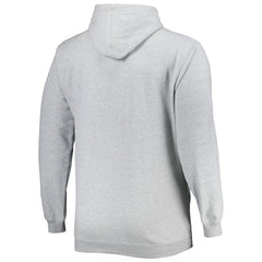Golden State Warriors Big & Tall Wordmark Pullover Hoodie Heather Gray - Fanatics outlet