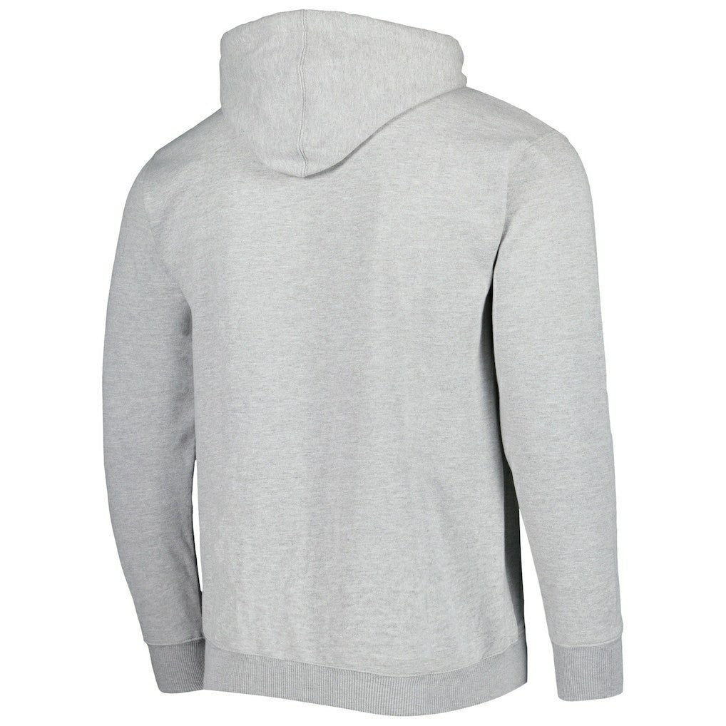 Brooklyn Nets Wordmark French Terry Pullover Hoodie Heather Gray - Fanatics