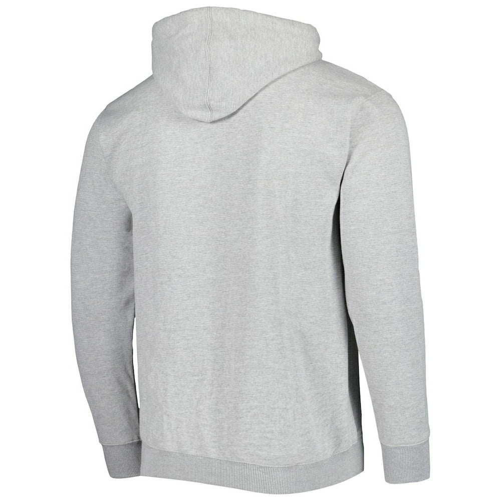 Brooklyn Nets Wordmark French Terry Pullover Hoodie Heather Gray - Fanatics