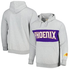 Phoenix Suns Wordmark French Terry Pullover Hoodie Heather Gray - Fanatics