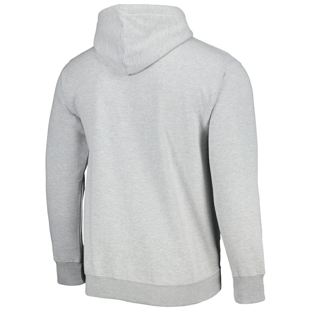 Golden State Warriors Wordmark French Terry Pullover Hoodie Heather Gray - Fanatics