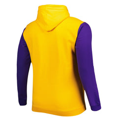 Los Angeles Lakers Big & Tall Bold Attack Pullover Hoodie Gold/Purple - Fanatics