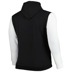 Brooklyn Nets Big & Tall Bold Attack Pullover Hoodie Black/White - Fanatics outlet
