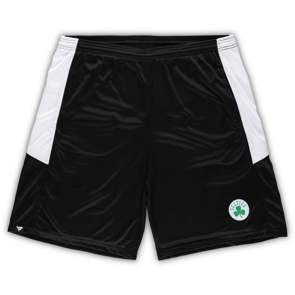 Boston Celtics Big & Tall Champion Rush Practice Shorts Black - Fanatics