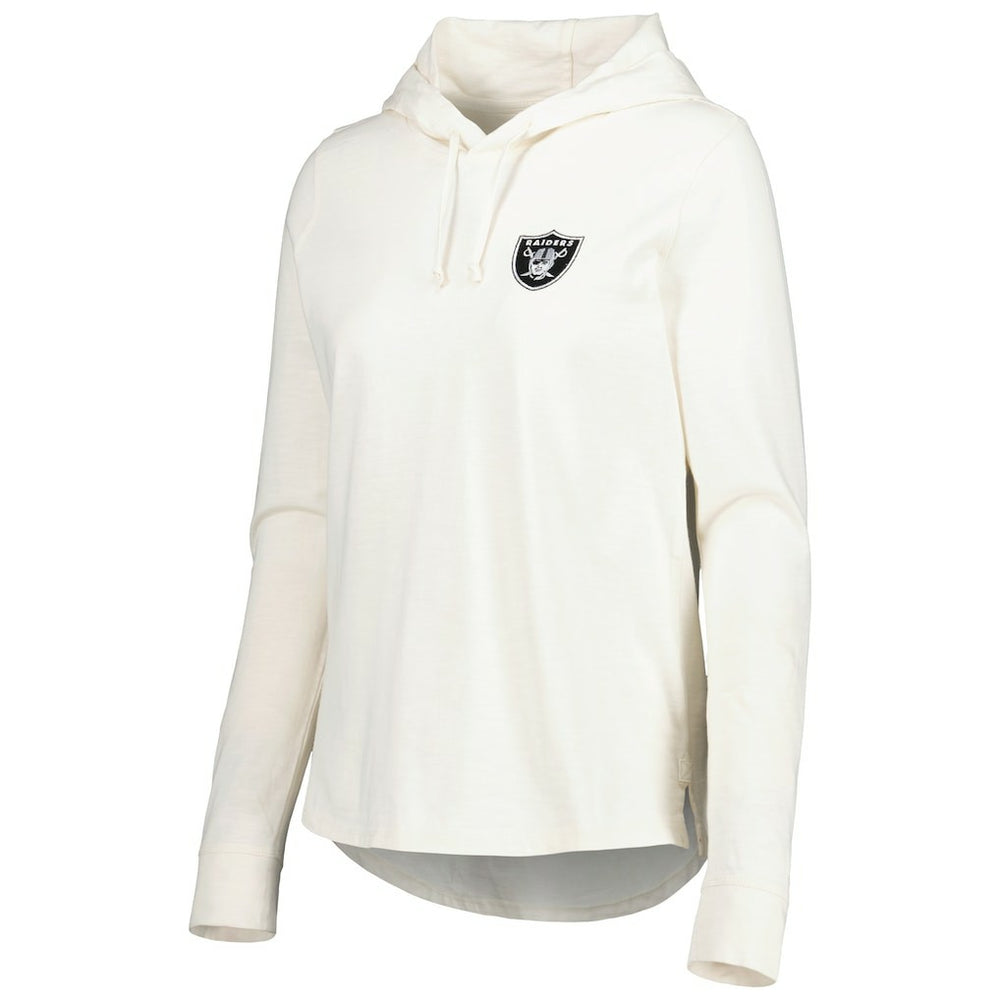 Las Vegas Raiders Women's Ashby Isles Jersey Pullover Hoodie - Cream Jerseys