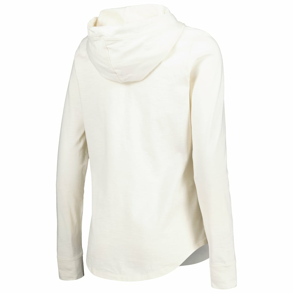 Las Vegas Raiders Women's Ashby Isles Jersey Pullover Hoodie - Cream Jerseys