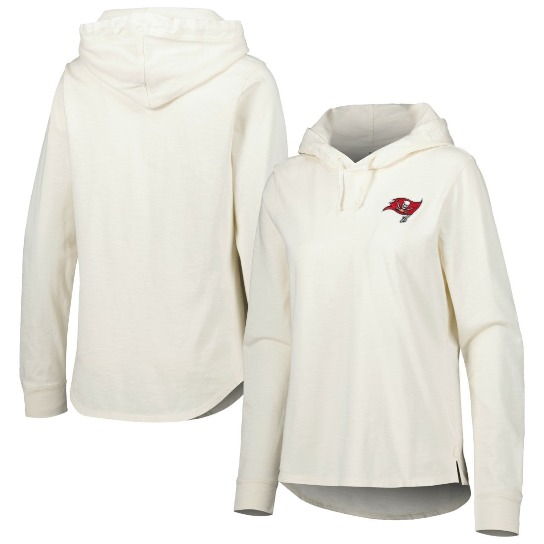Tampa Bay Buccaneers Women's Ashby Isles Jersey Pullover Hoodie - Cream Jerseys