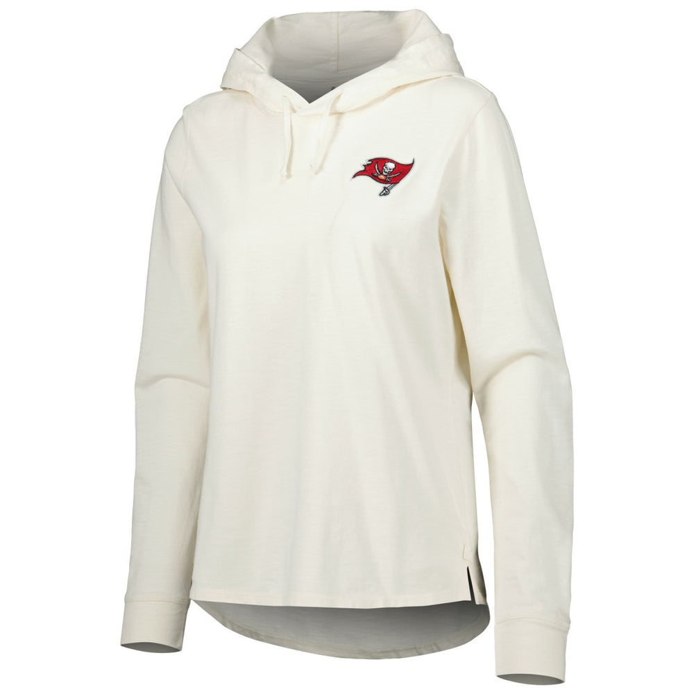 Tampa Bay Buccaneers Women's Ashby Isles Jersey Pullover Hoodie - Cream Jerseys