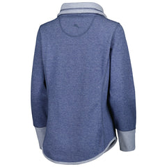 Buffalo Bills Women's Sport Sun Fade Full-Zip Sweatshirt - Heathered Royal Sweatshirts