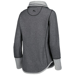 Las Vegas Raiders Women's Sport Sun Fade Full-Zip Sweatshirt - Heathered Black Sweatshirts