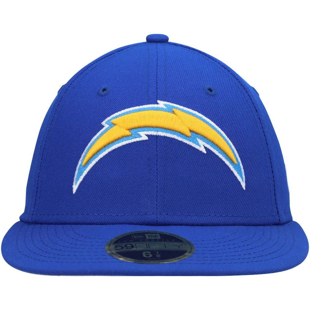 Los Angeles Chargers New Era Logo Omaha Low Profile 59FIFTY Fitted Hat - Royal Hats