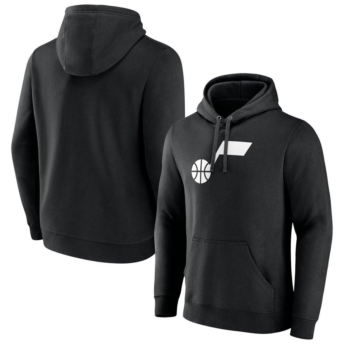 Utah Jazz Primary Logo Pullover Hoodie Black outlet