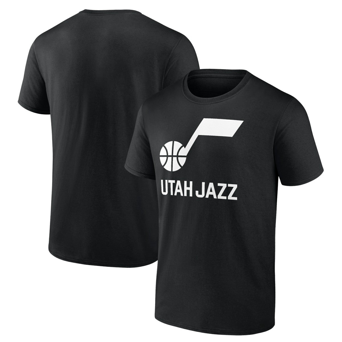 Utah Jazz Wordmark T-Shirt Black