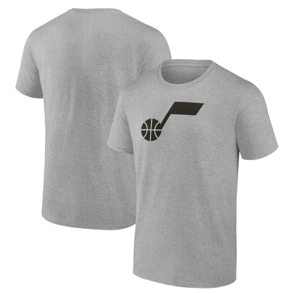 Utah Jazz Alternate Logo T-Shirt Heathered Gray