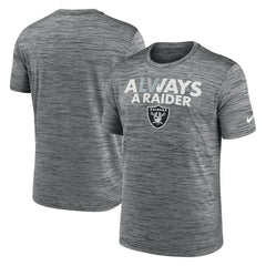 Las Vegas Raiders Local Velocity T-Shirt - Anthracite T-shirts