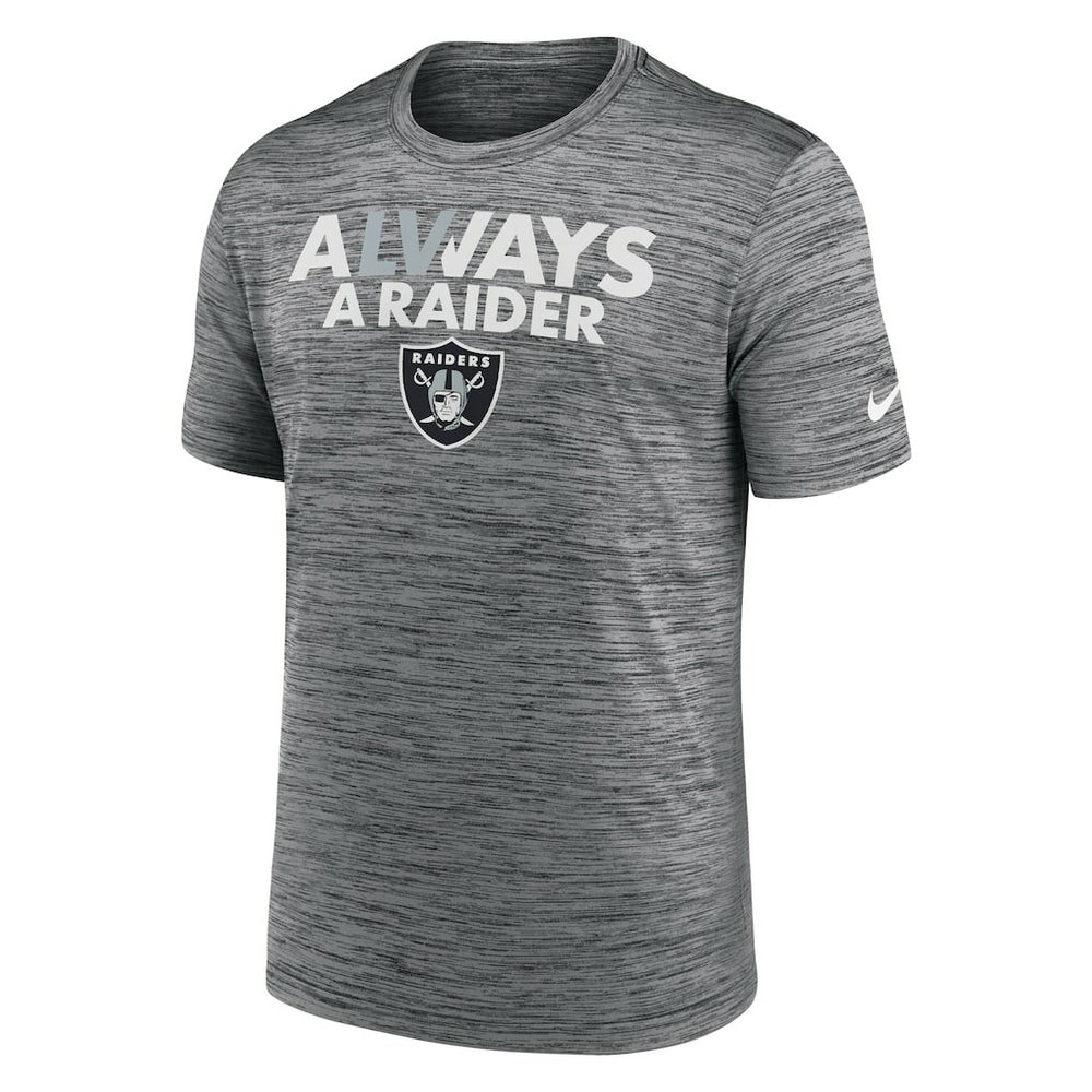 Las Vegas Raiders Local Velocity T-Shirt - Anthracite T-shirts