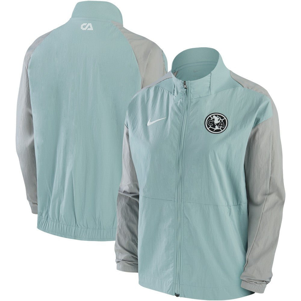 Club America Women's Team Anthem Raglan Performance Full-Zip Jacket Gray - Nike discount
