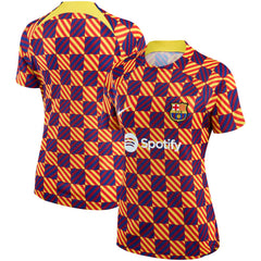 Barcelona Women's 2022/23 Pre-Match Raglan Performance Top Yellow - Nike sale