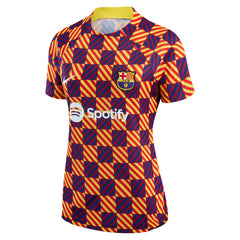 Barcelona Women's 2022/23 Pre-Match Raglan Performance Top Yellow - Nike sale