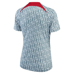 Liverpool Women's 2022/23 Pre-Match Raglan Performance Top Gray - Nike on sale
