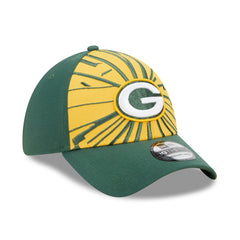 Green Bay Packers New Era Shattered 39THIRTY Flex Hat - Green/Gold Hats