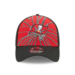 Tampa Bay Buccaneers New Era Shattered 39THIRTY Flex Hat - Red/Black Hats