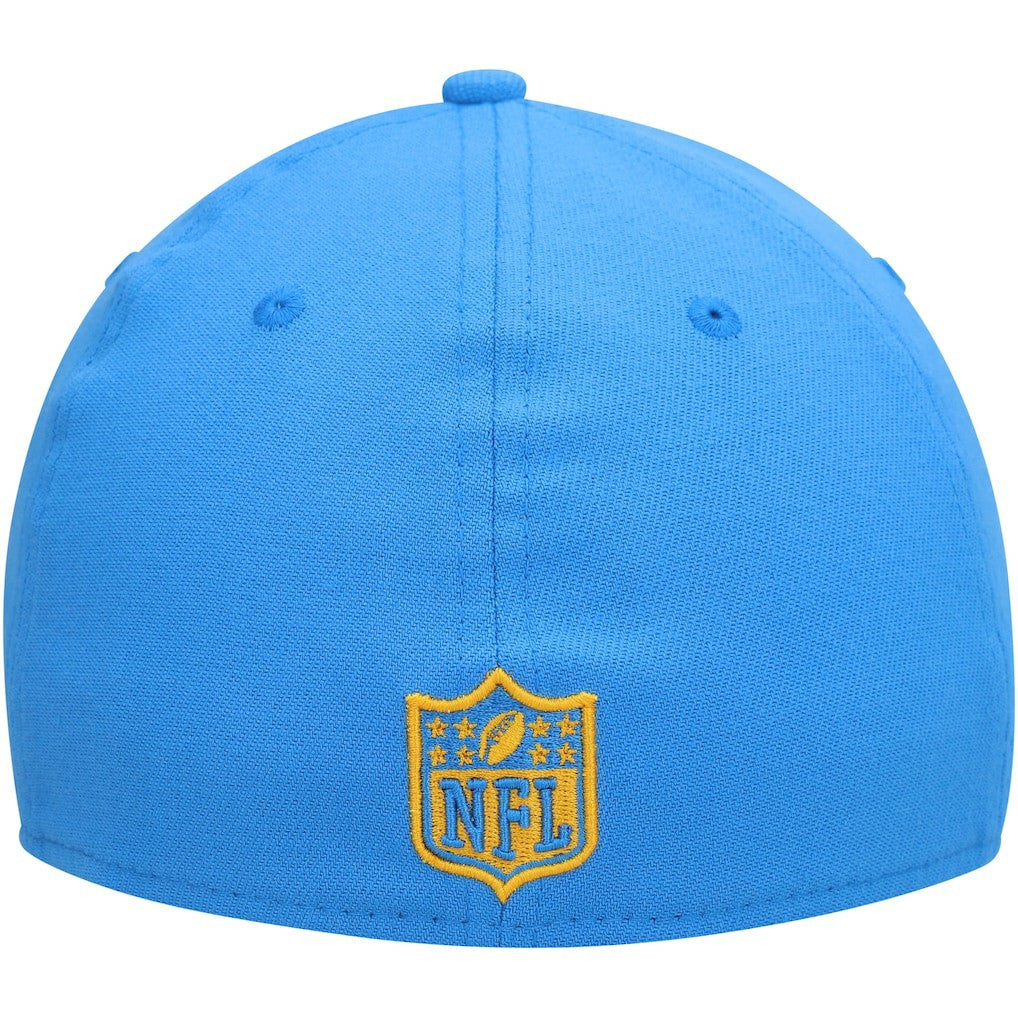 Los Angeles Chargers New Era Shattered 39THIRTY Flex Hat - Gold/Powder Blue Hats