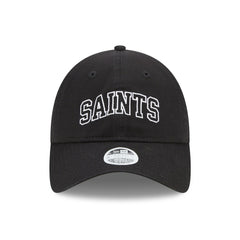New Orleans Saints New Era Women's Collegiate 9TWENTY Adjustable Hat - Black Hats