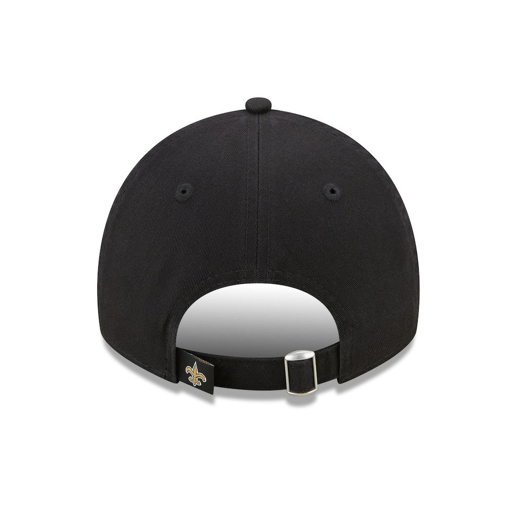 New Orleans Saints New Era Women's Collegiate 9TWENTY Adjustable Hat - Black Hats