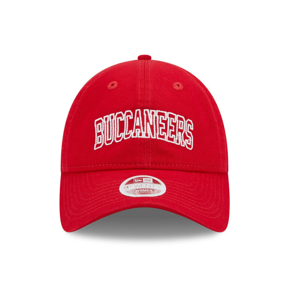 Tampa Bay Buccaneers New Era Women's Collegiate 9TWENTY Adjustable Hat - Red Hats