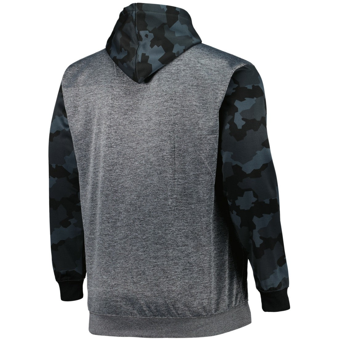 Tampa Bay Buccaneers Big & Tall Camo Pullover Hoodie - Heather Charcoal Hoodies