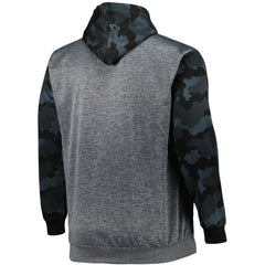 Tampa Bay Buccaneers Big & Tall Camo Pullover Hoodie - Heather Charcoal Hoodies
