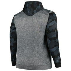 Cleveland Browns Big & Tall Camo Pullover Hoodie - Heather Charcoal Hoodies