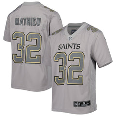 Tyrann Mathieu New Orleans Saints Youth Atmosphere Game Jersey - Gray Jerseys