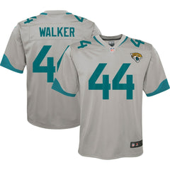 Travon Walker Jacksonville Jaguars Youth Inverted Game Jersey - Silver Jerseys