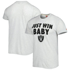 Las Vegas Raiders Homage Hyper Local Tri-Blend T-Shirt - Ash T-shirts