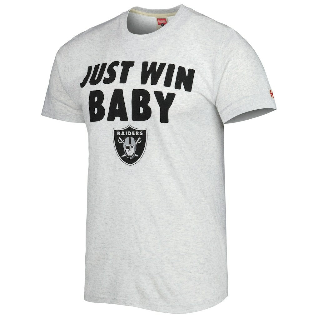 Las Vegas Raiders Homage Hyper Local Tri-Blend T-Shirt - Ash T-shirts