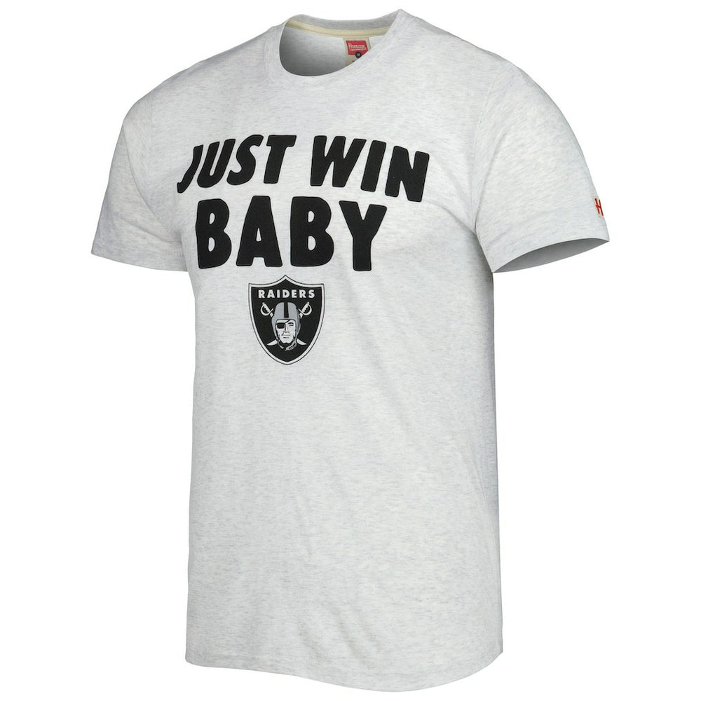 Las Vegas Raiders Homage Hyper Local Tri-Blend T-Shirt - Ash T-shirts