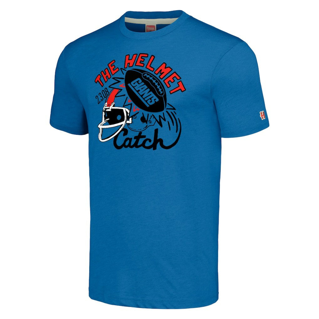 New York Giants Homage Hyper Local Tri-Blend T-Shirt - Royal T-shirts