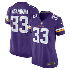 Brian Asamoah Minnesota Vikings Women's Player Game Jersey - Purple Jerseys
