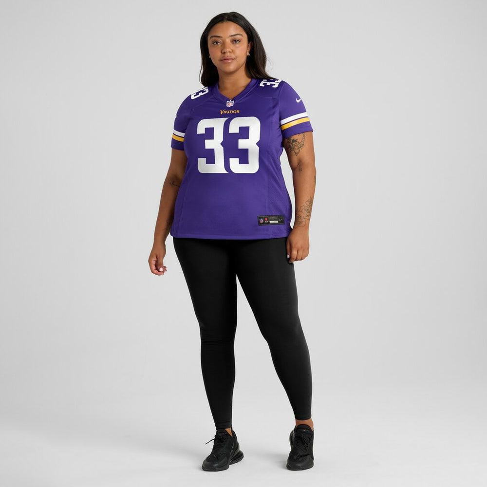Brian Asamoah Minnesota Vikings Women's Player Game Jersey - Purple Jerseys