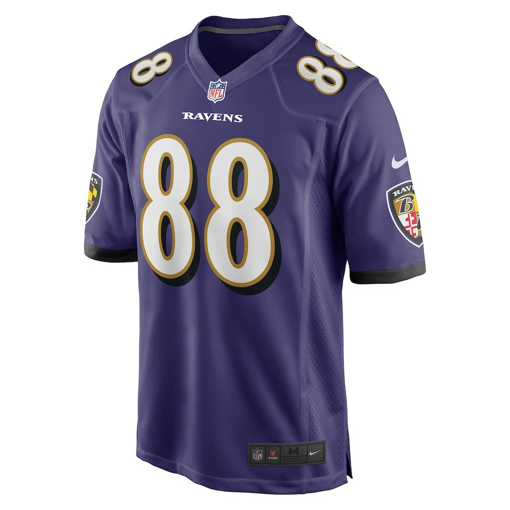 Charlie Kolar Baltimore Ravens Player Game Jersey - Purple Jerseys