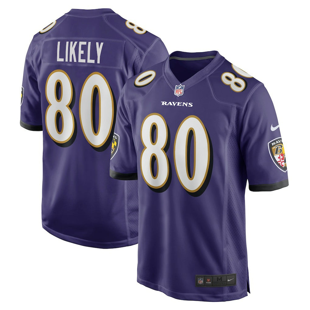 Isaiah Likely Baltimore Ravens Player Game Jersey - Purple Jerseys
