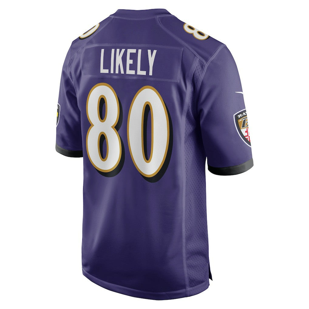 Isaiah Likely Baltimore Ravens Player Game Jersey - Purple Jerseys